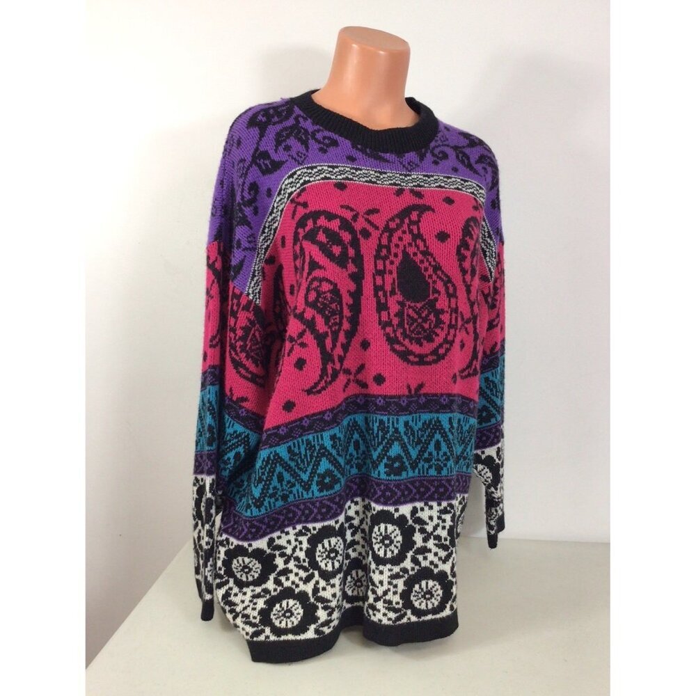 Classic Essentials Vintage Sweater Womens Large